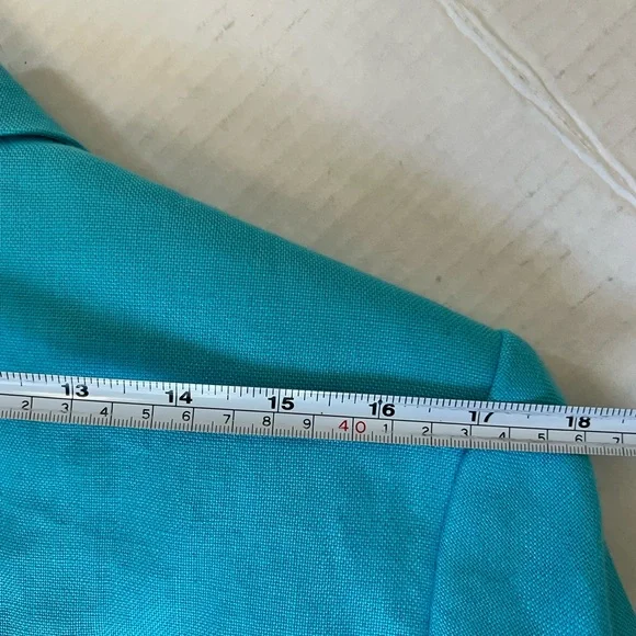 Talbots Women's Blue Blazer - Picture 4 of 9